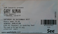 Cardiff Ticket 2017